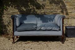 Two seat Howard and Sons antique sofa.jpg